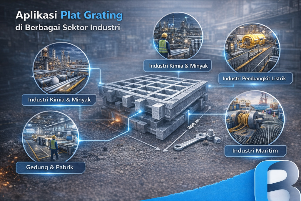 Aplikasi Plat Grating di Berbagai Sektor Industri.pipagalvanis.co.id