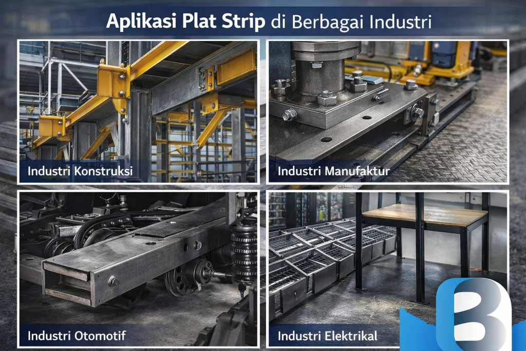 Aplikasi Plat Strip di Berbagai Industri. pipagalvanis.co.id