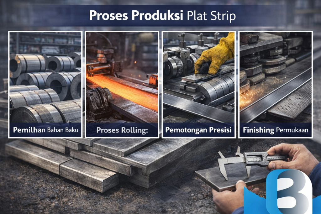 Proses Produksi Plat Strip.pipagalvanis.co.id