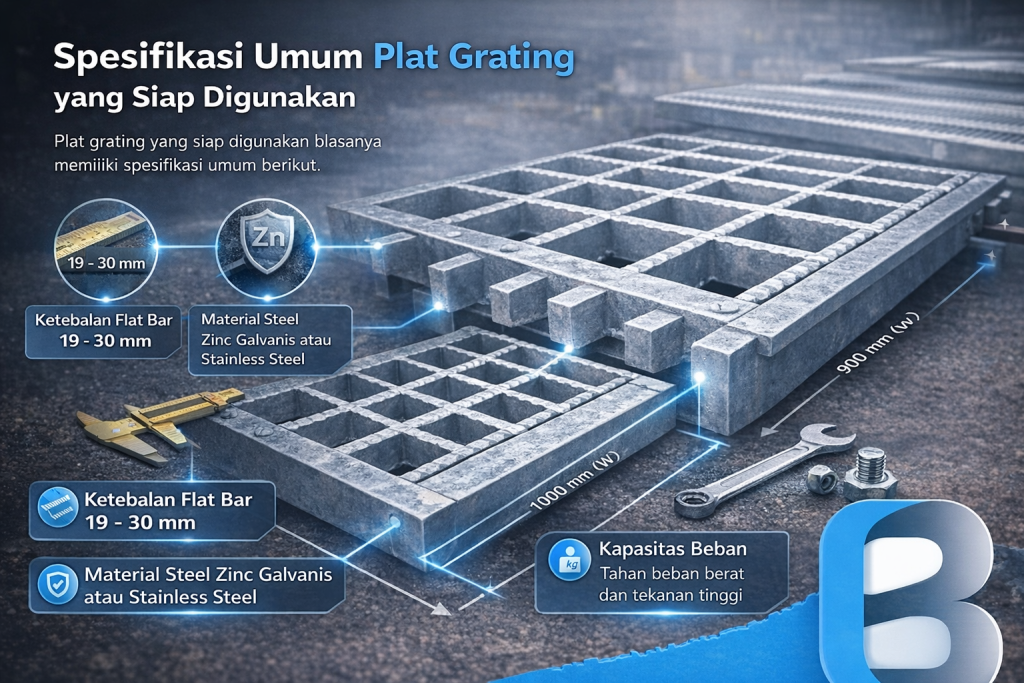 Spesifikasi Umum Plat Grating yang Siap Digunakan.pipagalavnis.co.id
